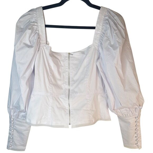 NWT Choosy Medium Priscilla Square Neckline Dainty Victorian Fitted Cuffs - Picture 8 of 16